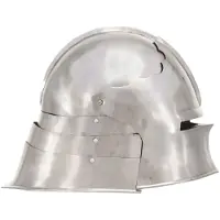 vidaXL Casque de chevalier médiéval antique pour GN Argenté Acier