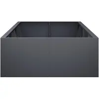 vidaXL Muret de soutènement, 8 pièces, 300 x 100 x 30 cm, acier, anthracite