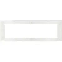 vidaXL Muret de soutènement, 8 pièces, 300 x 100 x 40 cm, acier, blanc