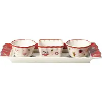 Villeroy & Boch - Toy's Delight Coupelles Dip, set 4pcs 26x12x5cm