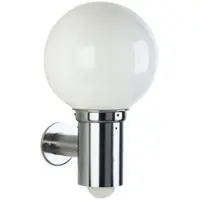 Albert LED Lampe d'extérieur Globe 35cm - Acier inoxydable