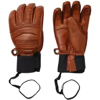 The Mountain Studio - Gants de freeride - TMS & Hestra Leather Glove Delicioso Brown en Cuir - Taille 10 - Marron