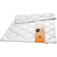 Sleepling Couette d'hiver chaude, 135 x 200 cm, 100% microfibre, matelassée, lavable, adaptée aux personnes allergiques, Comfort 100