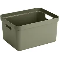 Sunware Sigma home Boîte de rangement 32L vert foncé