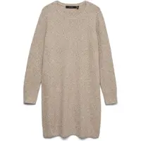 Vero Moda Robes en maille 'VMDoffy' marron chiné