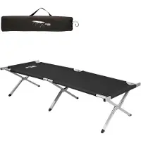 Aktive 190x64 Cm Camping Bed Noir