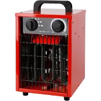 Emerio Power-Aérotherme FH-102990 - Aérotherme industriel - 30 m² - 3000W - IP24 - fonction de ventilation - thermostat réglable - 3 niveaux de chauffage