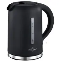 Swiss Haus Bouilloire Électrique Noir 1,7L Lake Geneva Collection SH-PWK2317