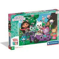 Clementoni , le Puzzle européen Made in Italie Puzzle Gabby Et La Maison Magique - 100 à 149 pièces