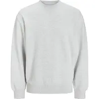 Jack & Jones Sweat-shirt 'JJECharge' blanc chiné