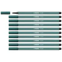 Stabilo Aquacolor Lot de 10 Feutre Vert bleu