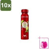 Old Spice 10 vaporisateurs deodeurants Citron - 150 ml - Lot de 10