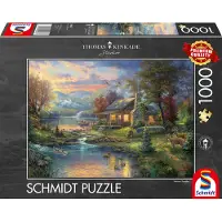 Schmidt Spiele Puzzle Thomas Kinkade, Paradis Naturel - 1000 pièces