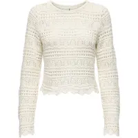 ONLY Pull-over 'ONLElke' crème