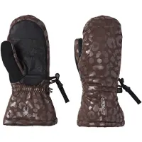 Spyder - Moufles imperméables en Primaloft® - Inspire Ski Mittens W Leopard - Taille XS - Violet