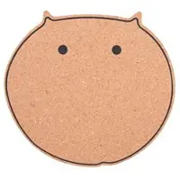 Point-Virgule Sous-plat en liège Dessous plat Chat 16 Marron