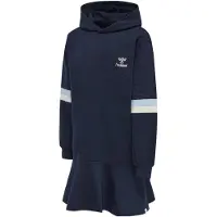 Hummel Robe de sport bleu clair / bleu foncé / blanc