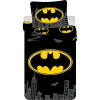 Jerry Fabrics Batman Housse de couette City 140 x 200 cm - Coton -70 x 90 cm