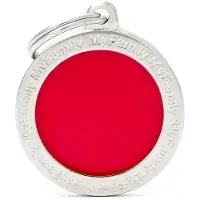 My Family Médaille Pour Animaux Classic Large Circle