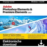 Adobe Photoshop & Premiere Elements 2027 Student/Teacher - Licence numérique