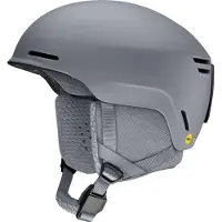 Smith - Casque de ski/snowboard - Method Pro MIPS Matte Cirrus Grey - Taille 51-55 cm - Gris