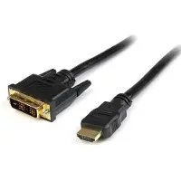 StarTech.com Câble HDMI vers DVI de 2 m - Convertisseur HDMI vers DVI-D - M/M - câble vidéo - HDMI / DVI - 2 m