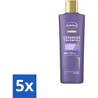Unilever 5 x Shampoo Andrélon Pro Care - pour cheveux fins et fragiles - 250 ml - Pack économique - 5 pièces