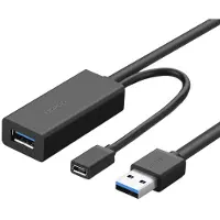 UGREEN Usb 3.O, 10M câble d'extension Us175 (Noir)