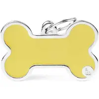 My Family Médaillon Pour Animaux De Compagnie En Os Xl Fait Main