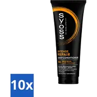 Syoss Repair Conditioner - Régénère & Fortifie - 250 ml - Pack avantage - 10 pièces