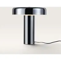 LUSENZ - Lampe de table Arcene cromo E14 25W Chrome champignon IP20