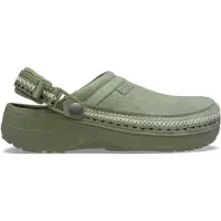 Crocs Sabots Classic Crafted Vegan Suede Stitch