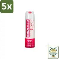 Borotalco 5 x Déodorant spray Men Amber - 150 ml - Pack de 5
