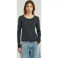 G-Star Vintage Long Sleeve T-shirt Gris M Femme