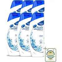 Head & shoulders 6 bouteilles de shampooing Classic Clean, 250 ml, lot de 6