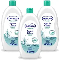Nenuco 3 x Agua de Colonia Klassik (Eau de Cologne) - 500 ml - Pack économique - 3 pièces