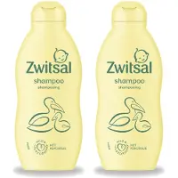 Zwitsal 2 x Shampooing pour bébé - Doux et nourrissant - 200 ml - Pack avantage - 2 pièces