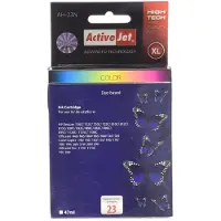 ActiveJet AH-23N Ink cartridge (replacement for HP 23 C1823D; Supreme; 47 ml; color)