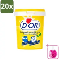 DOR 20 savons solides "Naturreine" pour le nettoyage - Savons solides - 1 kg - Lot économique - 20 pièces