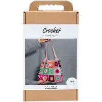 Creativ Company Ensemble de passe-temps Crochet coloré