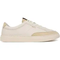 BOSS Baskets basses 'Kieran' beige / blanc cassé