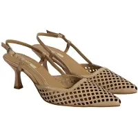 Desa Escarpins à bride arrière 'High Heels' nude