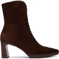 Hispanitas pour femme. HI265227 Bottines en cuir Bangkok marron (36), 3 à 5 cm, Fermeture éclair, Casuel