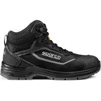 Sparco 07544NRNR Oscar S3S ESD Indy-H, chaussures noires, taille 47