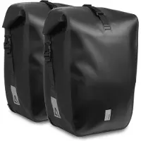 ACID Sacs de vélo Pure Smlink 2.0, 20 + 20 litres, couleur noire, taille unique