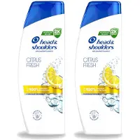 Head & shoulders 2 flacons de shampooing Citrus Fresh - 250 ml - Pack avantage - 2 pièces