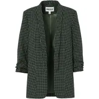 Pieces Blazer 'PCBosella' vert foncé / noir