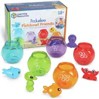 Learning Resources Peekaboo Fishbowl Friends (en anglais)