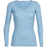 Icebreaker Merino 150 Siren Sweetheart Long Sleeve Base Layer Noir L Femme