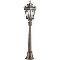 Kichler Lanterne de jardin rétro marron E27 60 W Tournai